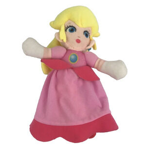 Nintendo Super Mario Princess Peach Plush 9" Stuffed Doll Toy Good Stuff 2019